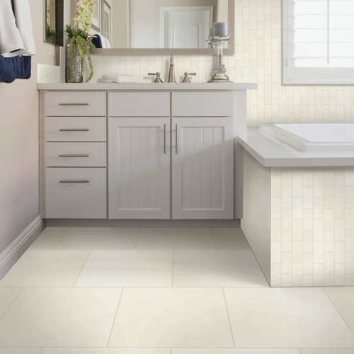 Tile flooring -Grand Boulevard-  Simple White Polish