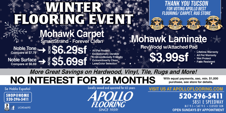 Winter Flooring Event at Apollo Flooring